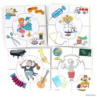 Развивающая игра Десятое королевство Учись играя. Профессии 00055