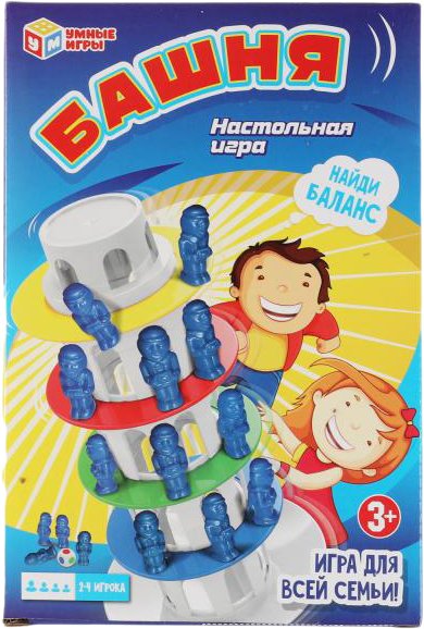 

Детская настольная игра Умные игры Башня 2005K037-R