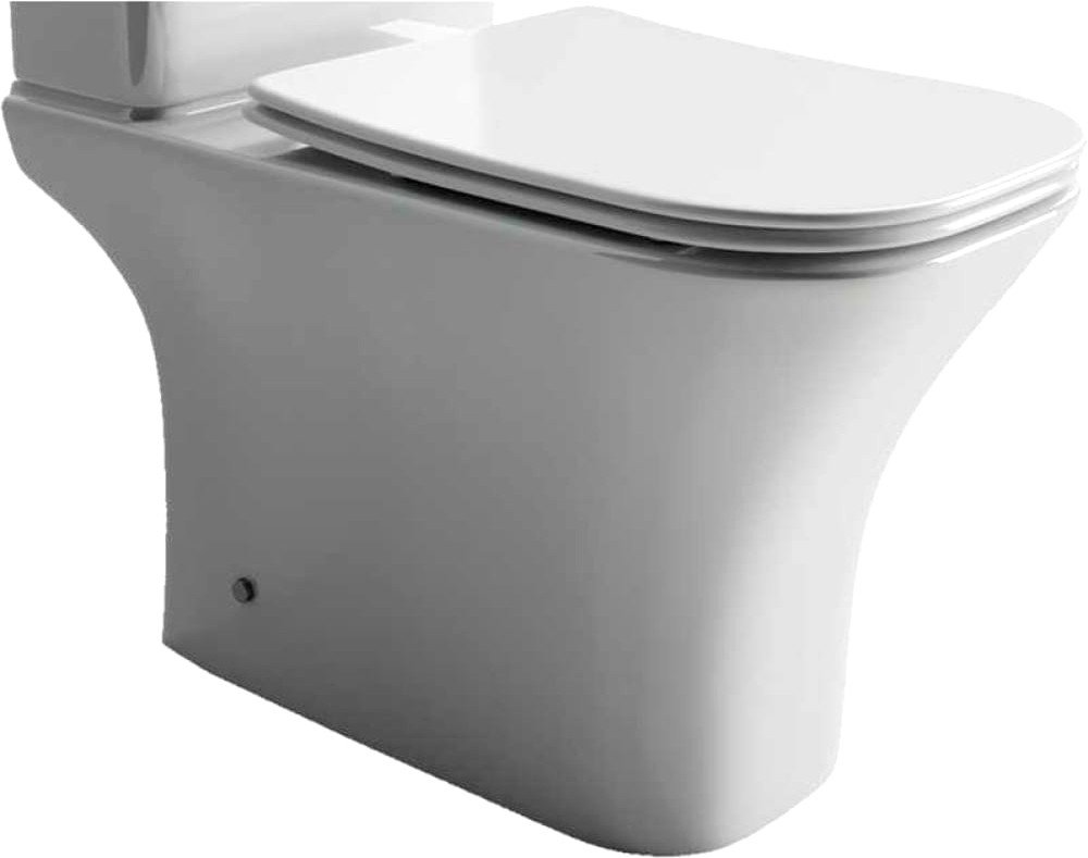 

Унитаз напольный Ceramica Nova Alfa Rimless CN9002-B (без бачка)
