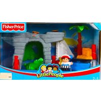 Набор развивающих игрушек Fisher-Price Маленькие человечки Остров пиратов J9403
