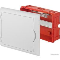 Бокс пластиковый Elektro-Plast Eco Box 1x8M, N/PE 2x 2x16+5x10mm2, белая пласт. дверь, белый RAL9003, 240x300x102mm, IP40