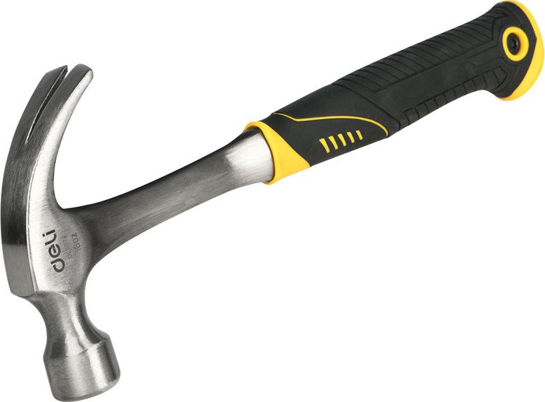 

Молоток Deli Гвоздодер YS EDL5072 (500г, цельнокованный, фибергласовая рукоятка)