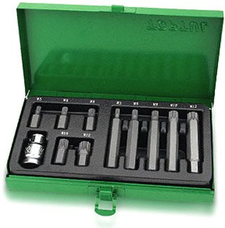 Набор бит Toptul GAAD1102 11 предметов