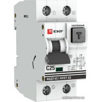 Дифференциальный автомат EKF PROxima АВДТ-63 C2530мА DA63-25-30