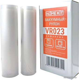 Рулоны вакуумной пленки HomeKit VR023 20х300 см (2 шт)