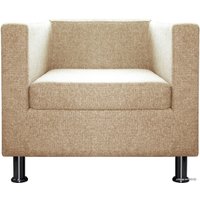 Интерьерное кресло Brioli Билли (рогожка, J2 бежевый)