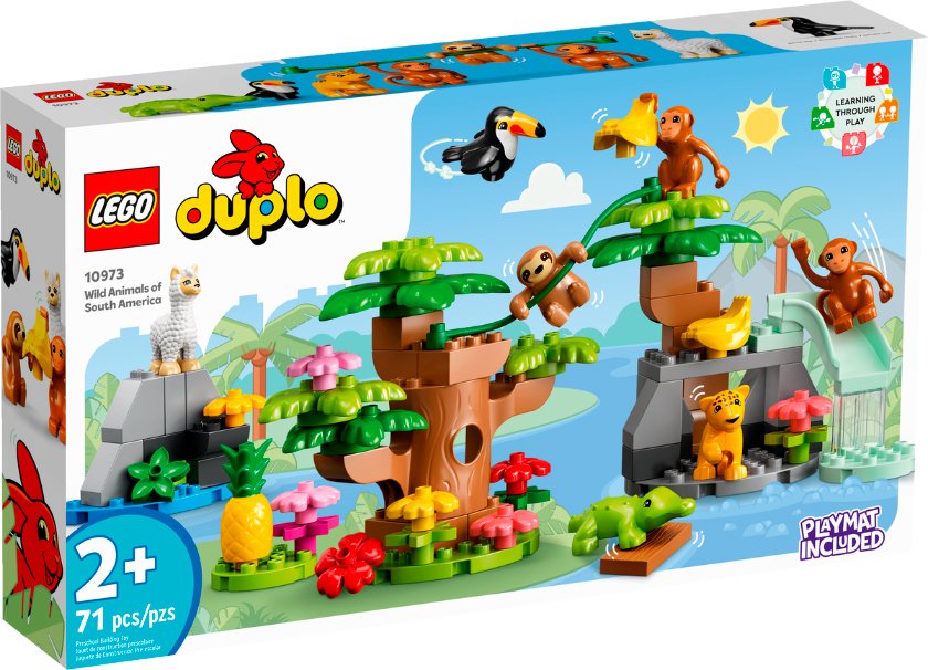 

Конструктор LEGO Duplo 10973 Дикие животные Южной Америки