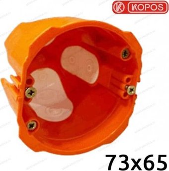 Монтажная коробка (подрозетник) Kopos KPRL 73-65/D