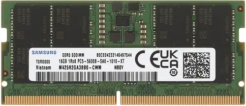 

Оперативная память Samsung 16ГБ DDR5 SODIMM 5600 МГц M425R2GA3BB0-CWM