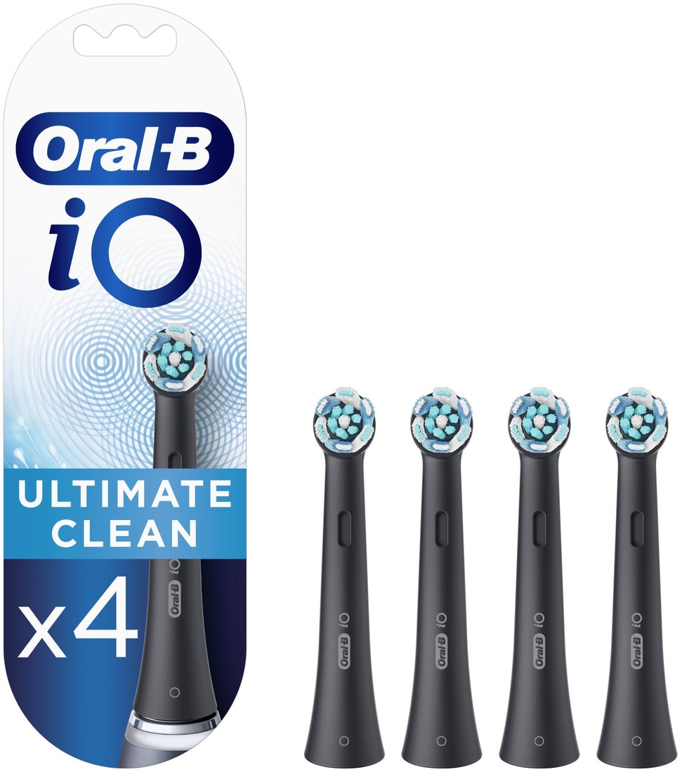 

Сменная насадка Oral-B iO Ultimate Clean (4 шт, черный)