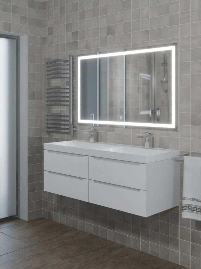 Uperwood Тумба под умывальник Tanos 120х45х50 см (белый)
