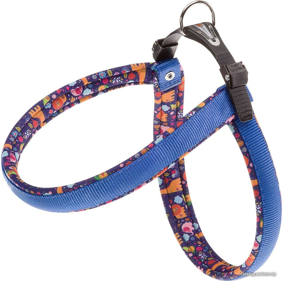 Шлея Ferplast Agila Fantasy 4 75576442 (синий)
