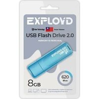 USB Flash Exployd 620 8GB (синий)