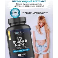 Аминокислоты Solab Fat Burner Night (60 капсул)