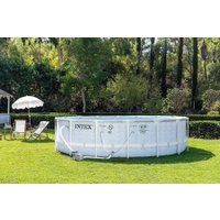 Каркасный бассейн Intex Prism Frame Chevron 26746 (488х122)