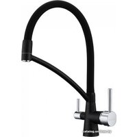 Смеситель Paulmark Siegen Si213111-418 (черный металлик)