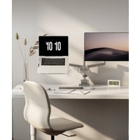 Держатель ErgoSmart NBH-9E (серебристый)