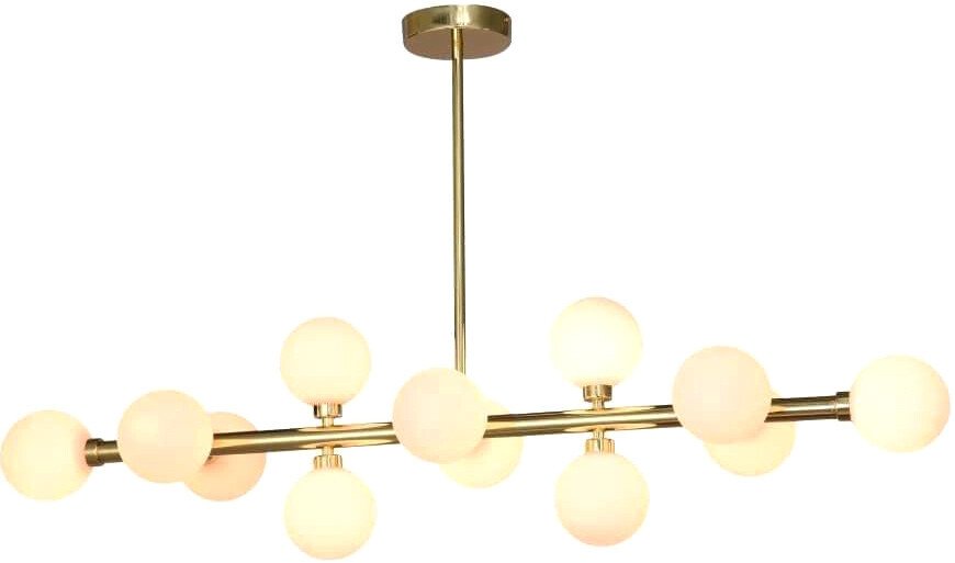 

Подвесная люстра iLamp Golden 712P/12 GL-WH
