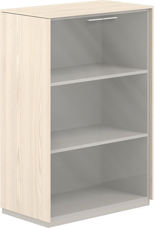 

Шкаф-витрина Norden Средний со стеклом NZ-0325.YN.GL (ясень наварра)