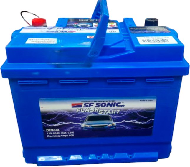 

Автомобильный аккумулятор SF Sonic R+ (60 А·ч)