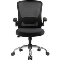 Офисное кресло SitUp Seven Chrome (сетка Black/Black) (MIX-36)