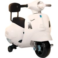 Электромотоцикл Sweet Baby Vespa H1-K (белый)