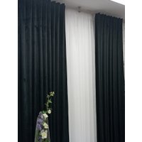Штора Модный текстиль 112MTBARHAT40 (270x200, черный)