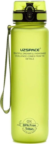 Бутылка для воды UZSpace Colorful Frosted (салатовый)
