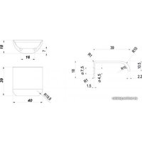 Ручка мебельная Boyard Monte RT110SC.1/16