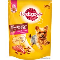 Сухой корм для собак Pedigree для взрослых миниатюрных пород с говядиной 600 г