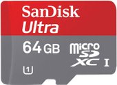 Ultra microSDXC UHS-I (Class 10) 64GB (SDSDQUA-064G-U46A)