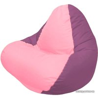 Кресло-мешок Flagman Relax Г4.1-043 (розовый, бордовый)