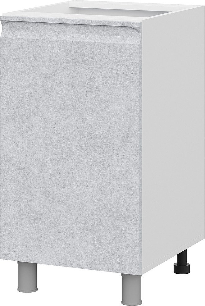 

Шкаф напольный SV-Мебель Вельвет С450 (бетон снежный)