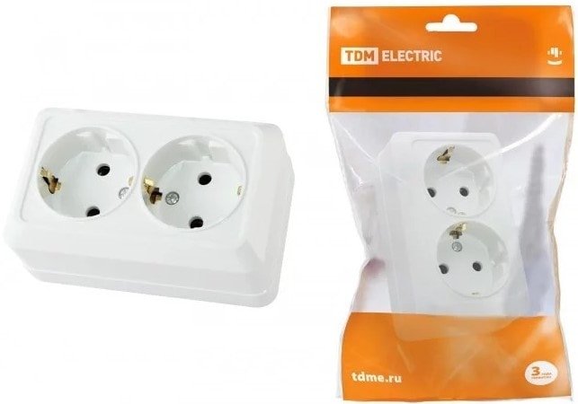 

Розетка TDM Electric Ладога SQ1801-0113