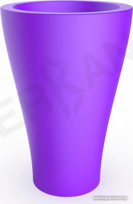 Кашпо Berkano Vetro 100 DB (сиреневый)