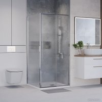 Душевой уголок Niagara 100x80x195 NG-65-10CH-CH80-34 (хром/шиншилла стекло)