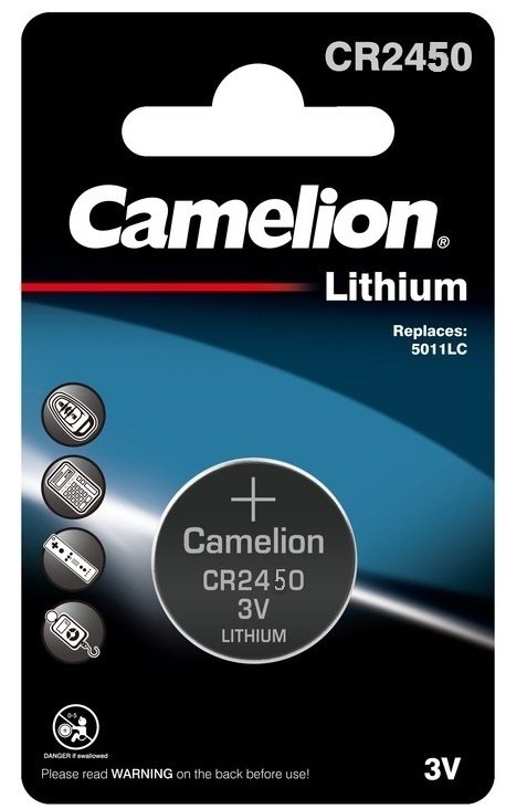 

Батарейка Camelion CR2450 CR2450-BP1