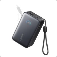 Внешний аккумулятор Anker Nano Power Bank Built-in USB-C A1638 45W 10000mAh (черный)