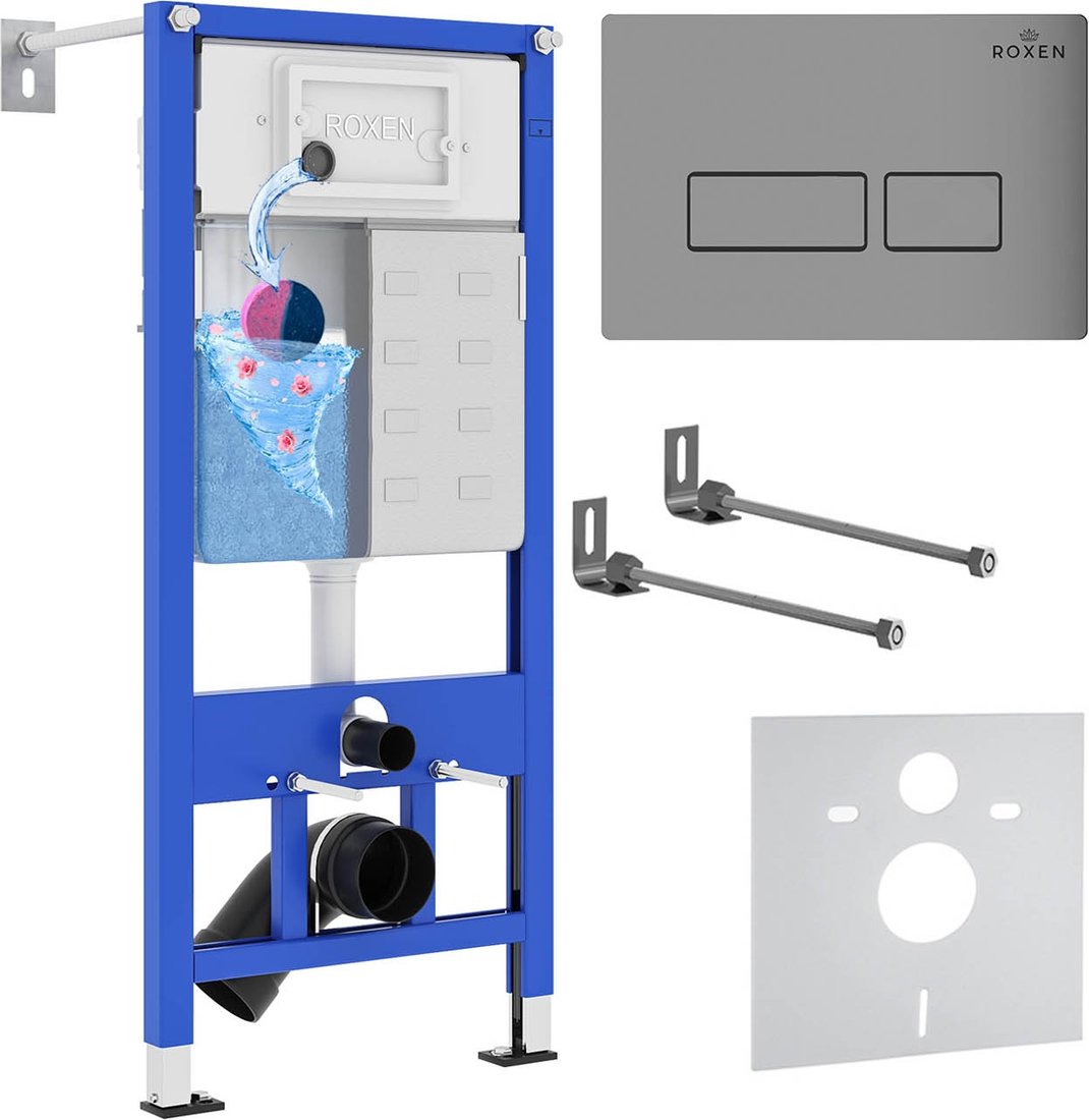 

Инсталляция для унитаза Roxen StounFix Dual Fresh 856831