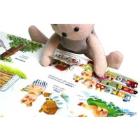 Книга издательства Эксмо. 3+ 100 окошек - открывай-ка! (илл. Тони Вульфа)