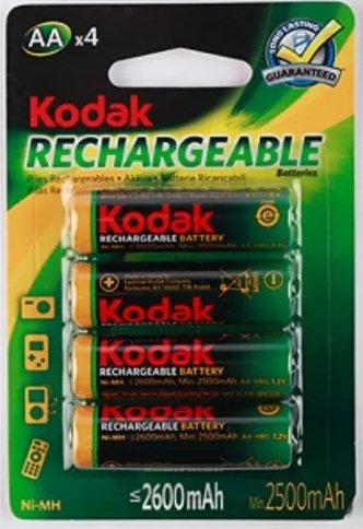 

Аккумулятор Kodak AA 2600 mAh 4 шт