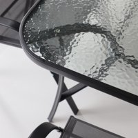 Набор садовой мебели AksHome Sunbeam (серый/черный)