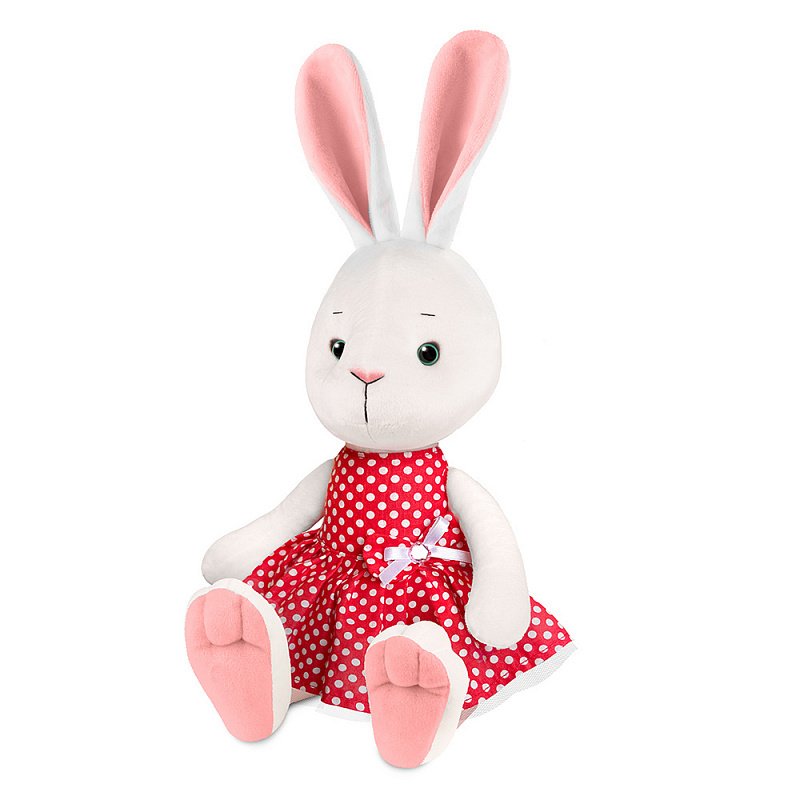 

Классическая игрушка Maxitoys Luxury Крольчиха Молли в красном платье MT-MRT02225-4-20