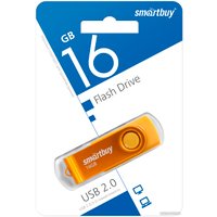 USB Flash SmartBuy Twist 16GB (желтый)