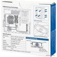 Вентилятор для корпуса Arctic F8 PWM PST CO