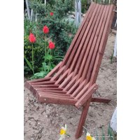 Шезлонг Wooden Story Кентукки (тик)