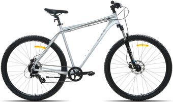 Велосипед Racer Expert 29 р.22 2025 (серебристый глянец)