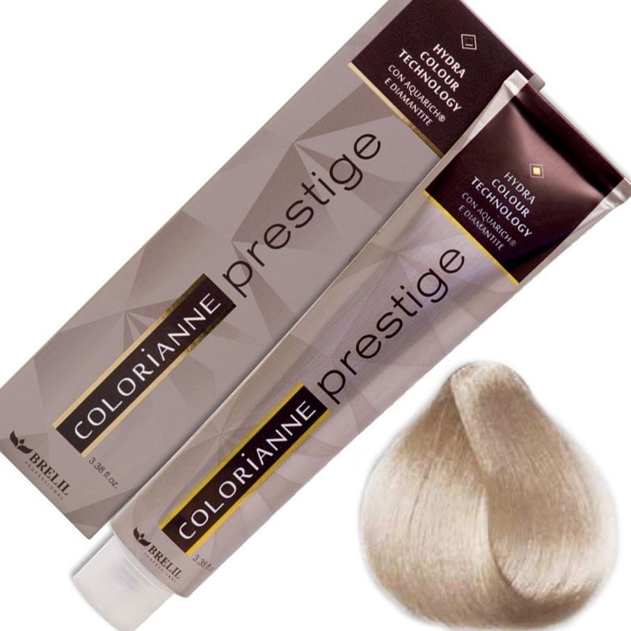 

Крем-краска для волос Brelil Professional Colorianne Prestige 100/2 суперосветлитель жемчужная платина