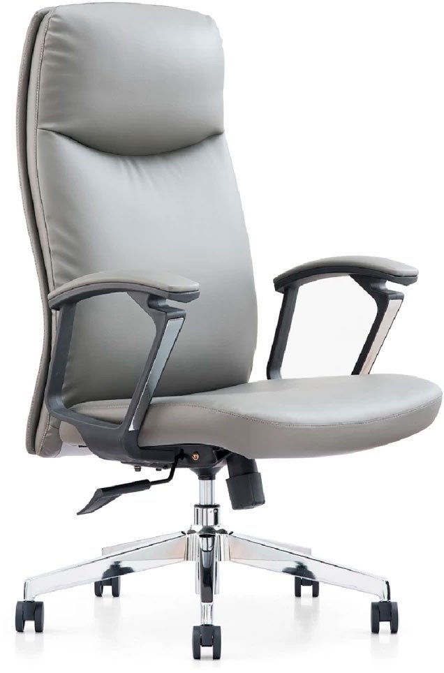 Офисное кресло SitUp Margus grey Chrome (экокожа Grey)