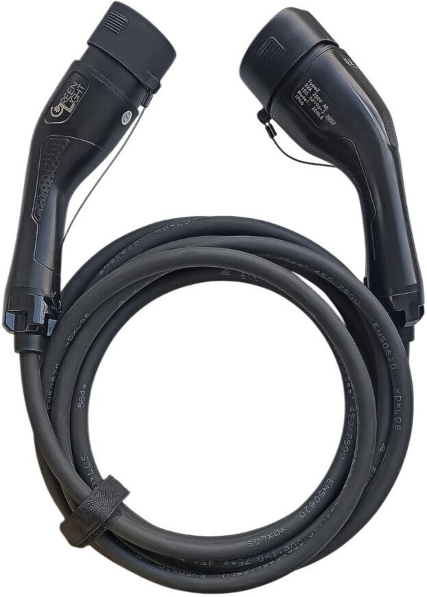 

Кабель GNLT Type2-Type2 2х16А 11квт 5м